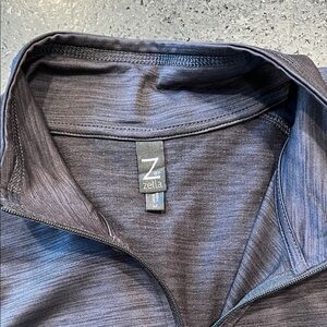 Zella Charcoal Quarter-Zip Top
